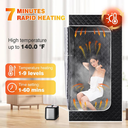 ReviveSteam™ Portable Sauna Box Set