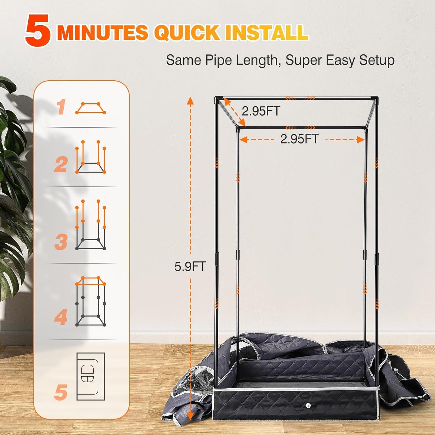 ReviveSteam™ Portable Sauna Box Set