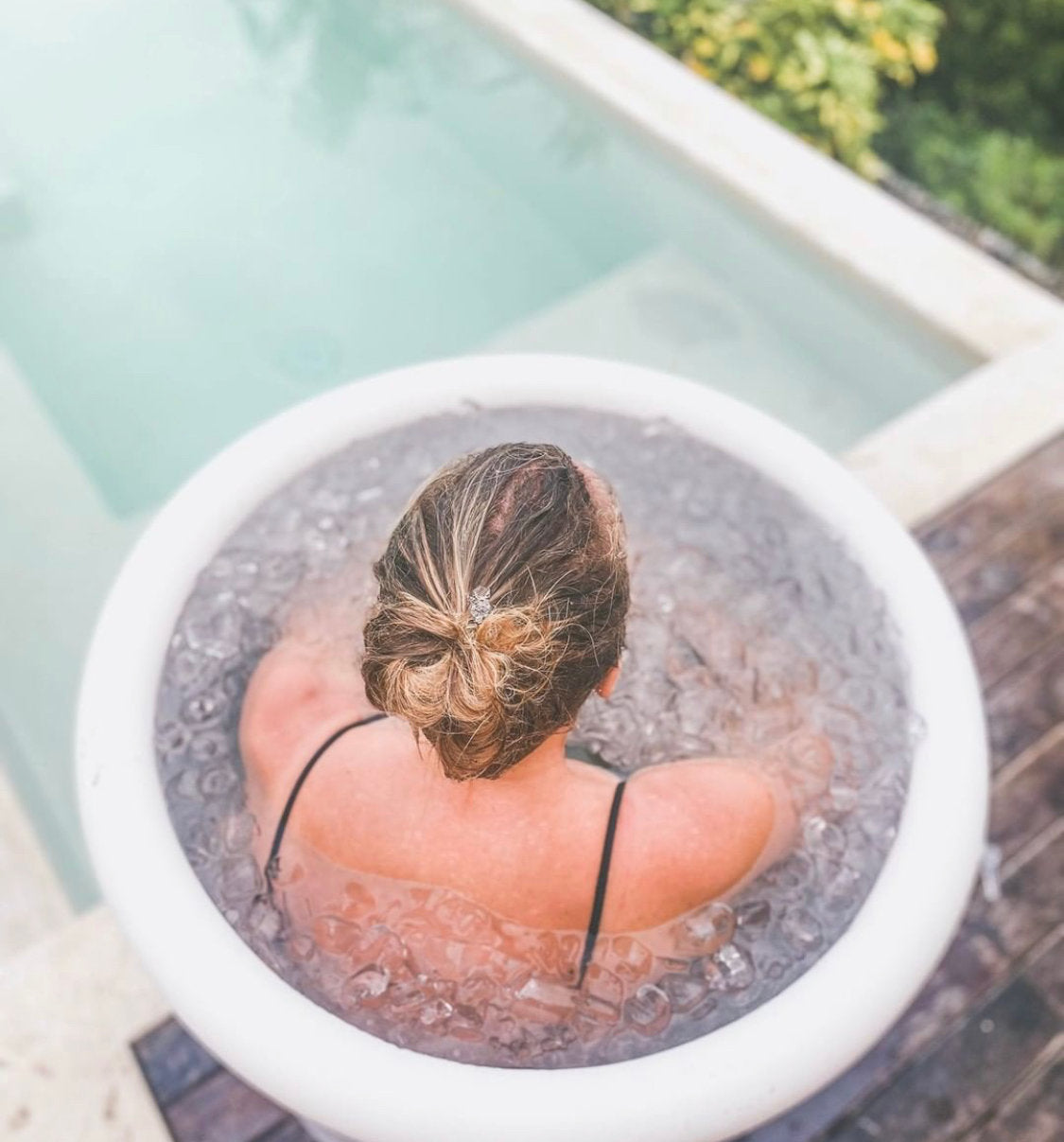 Portable Cold Plunge Set